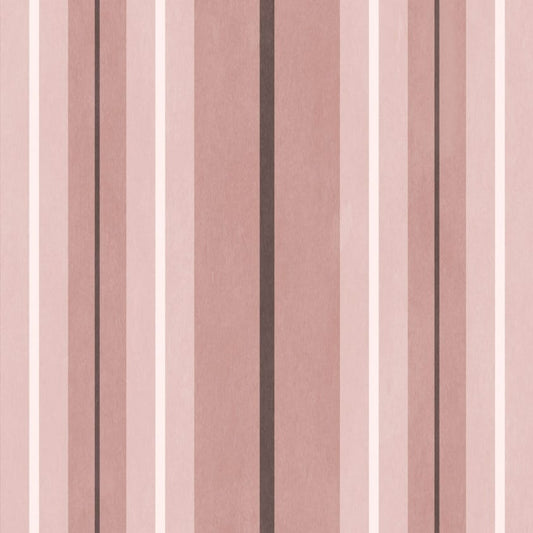 LAURISTON STRIPE Wallpaper - Sakura - House of Hackney