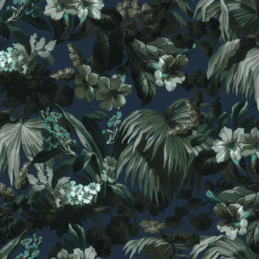 LIMERENCE Wallpaper - Blue Ink - House of Hackney
