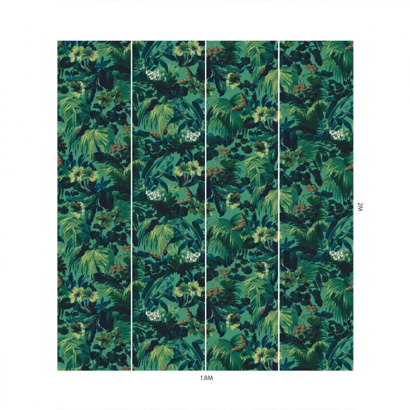 LIMERENCE Wallpaper - Malachite - House of Hackney