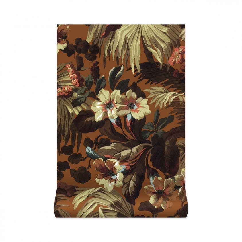 LIMERENCE Wallpaper - Tobacco - House of Hackney