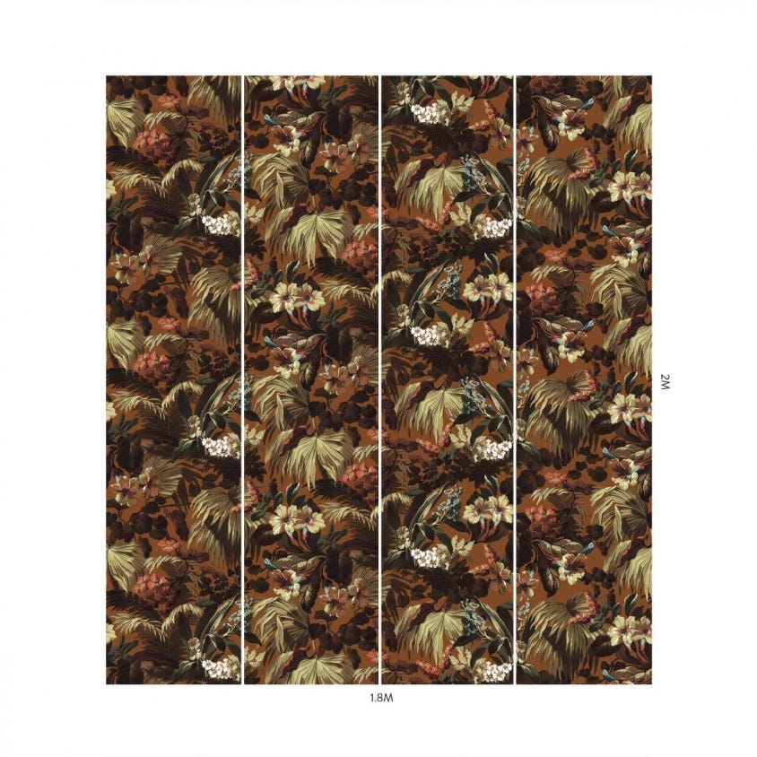 LIMERENCE Wallpaper - Tobacco - House of Hackney