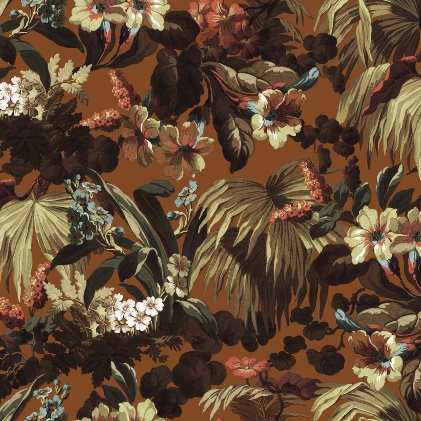 LIMERENCE Wallpaper - Tobacco - House of Hackney