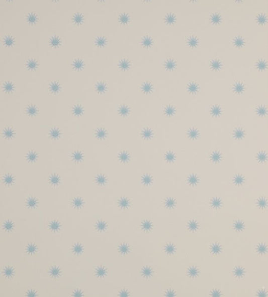 Larissa Wallpaper - Blue/Cream - Colefax & Fowler