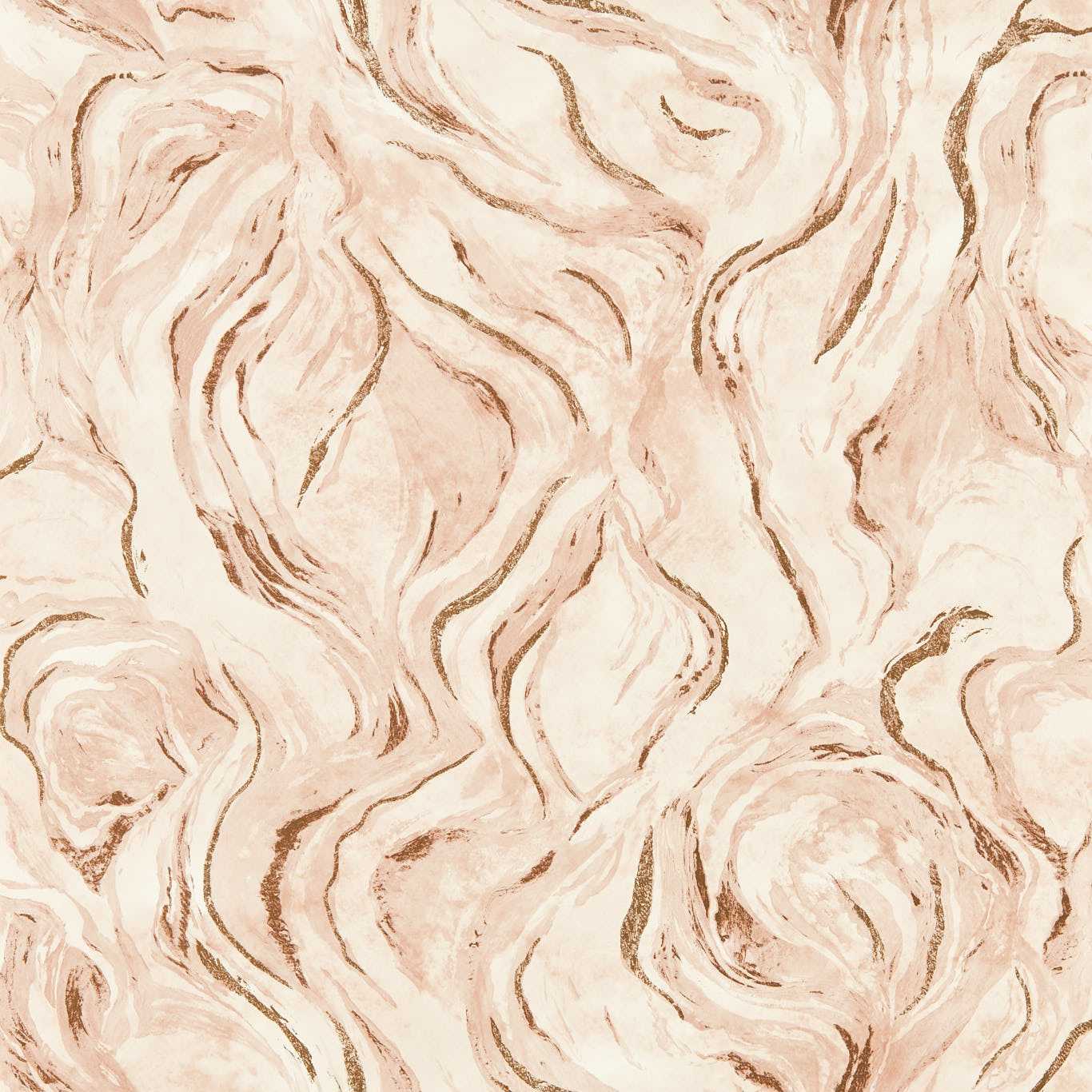 Lavico Wallpaper - Blush - Clarke & Clarke