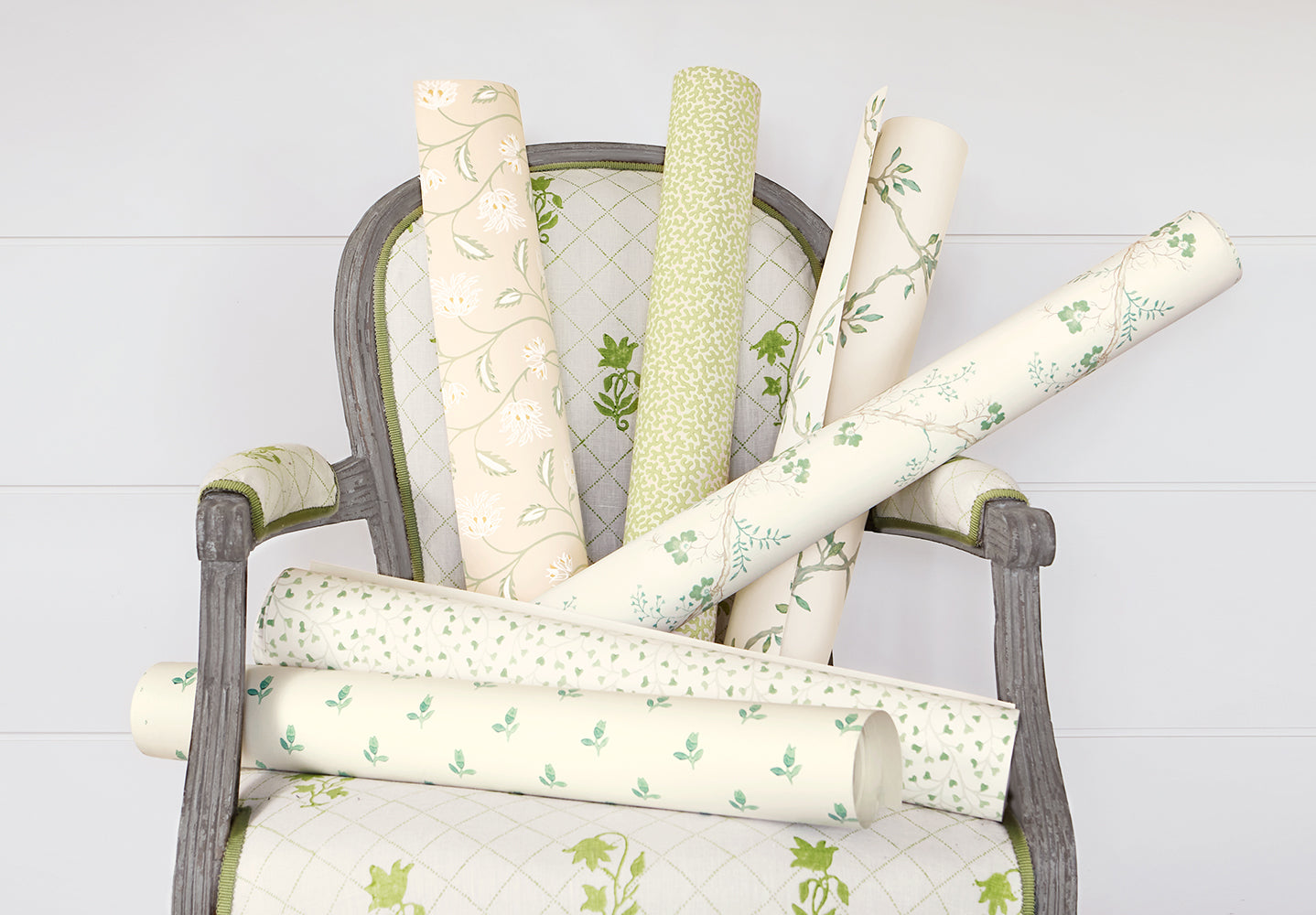 Leaf Trellis Wallpaper - Forest - Colefax & Fowler
