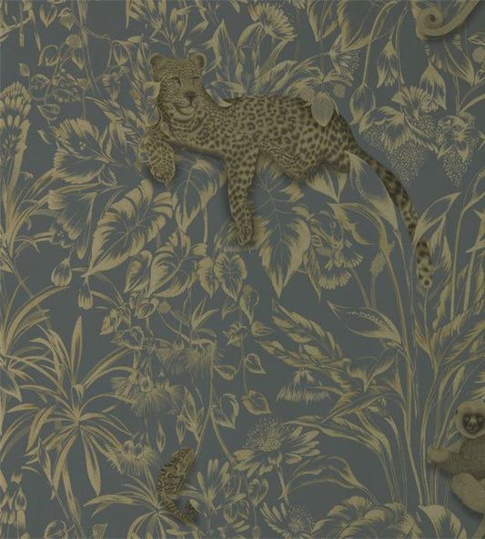 Lengau Wallpaper - Slate - HMIW112251 - Harlequin