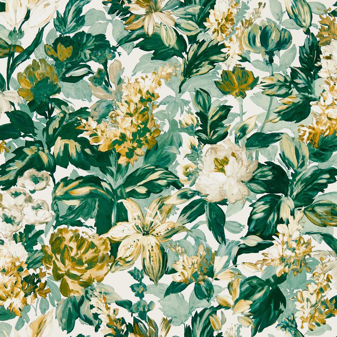 Lilum Wallpaper - Glade - Clarke & Clarke