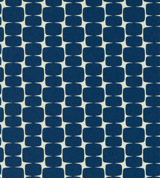 Little Lohko Wallpaper - Indigo / Jasmine - NBIW113034 - Scion