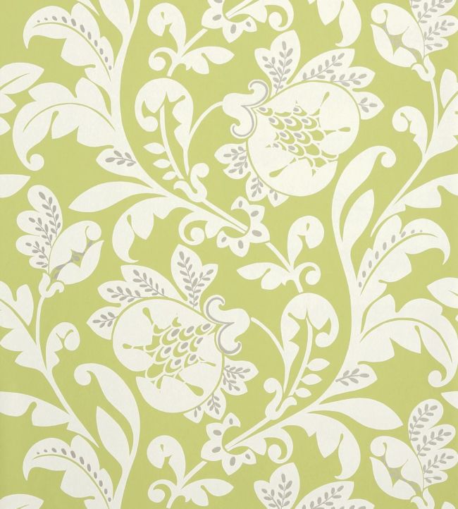 Livorette Wallpaper - Green - AT34129 - Anna French