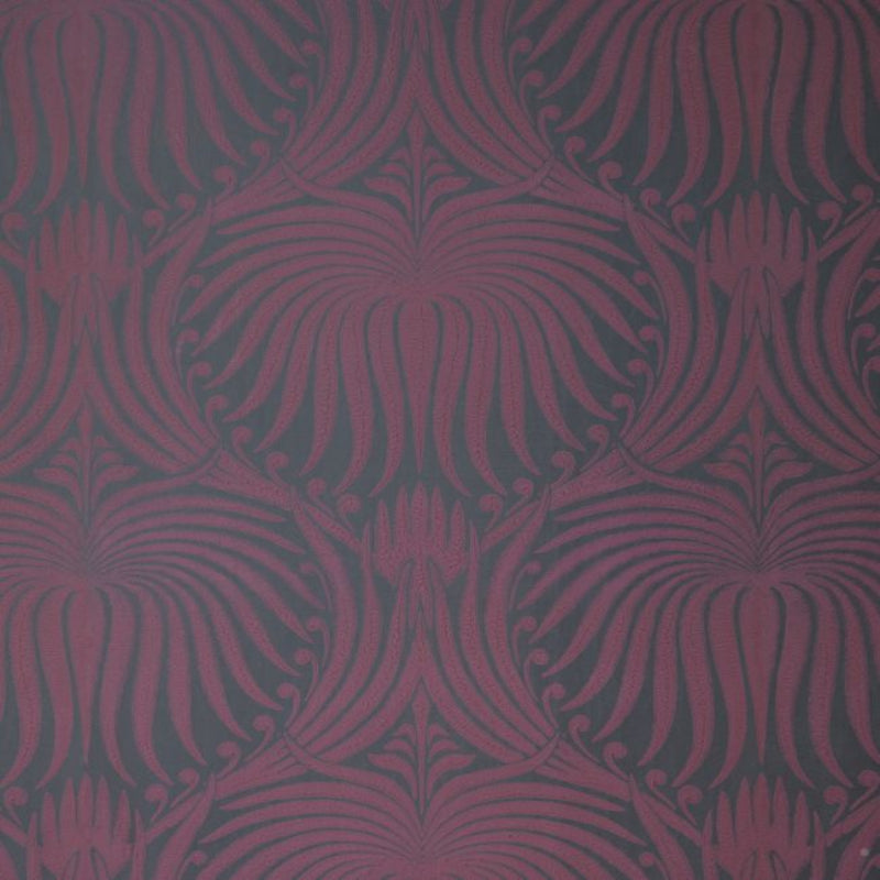 Lotus Wallpaper - Brinjal - 2065 - Farrow & Ball
