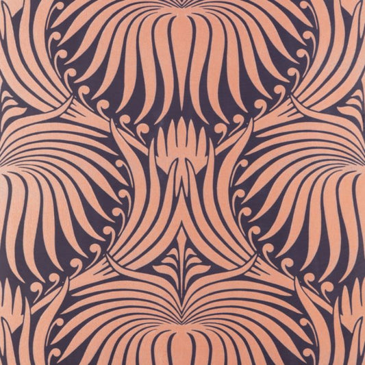 Lotus Wallpaper - Copper - 2068 - Farrow & Ball