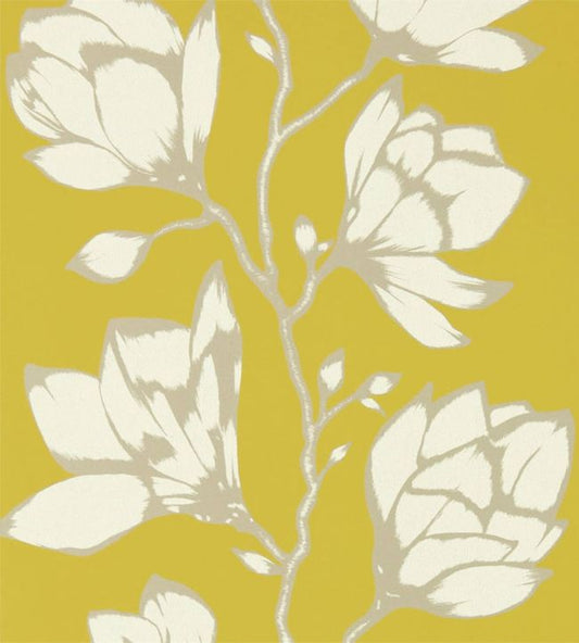 Lustica Wallpaper - Saffron - HSAW112142 - Harlequin