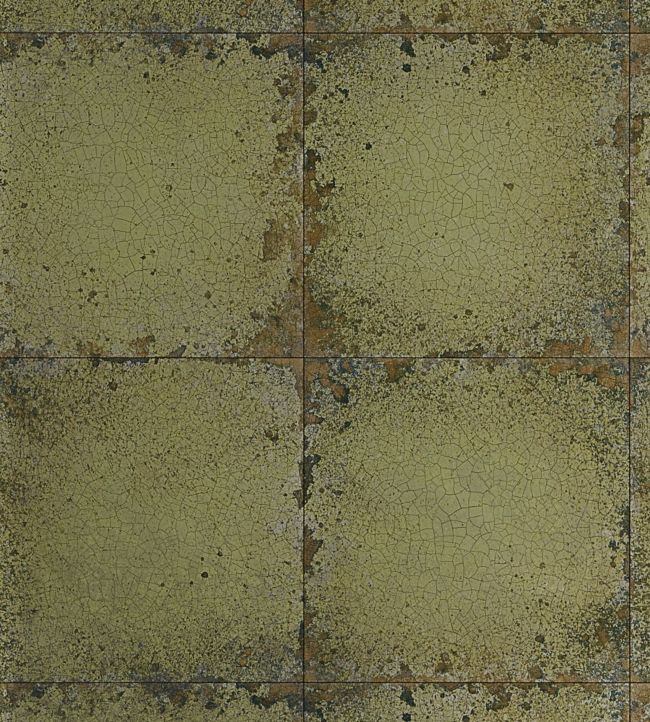 Lustre Tile Wallpaper - Gold - ZTOT312831 - Zoffany
