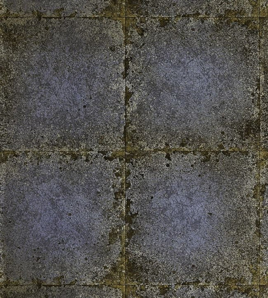 Lustre Tile Wallpaper - Sapphire - ZTOT312832 - Zoffany