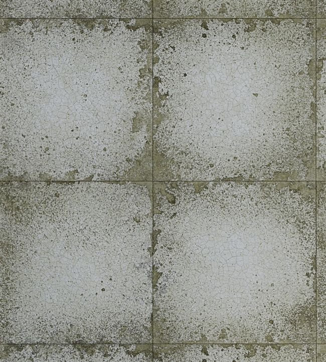 Lustre Tile Wallpaper - Silver - ZTOT312829 - Zoffany