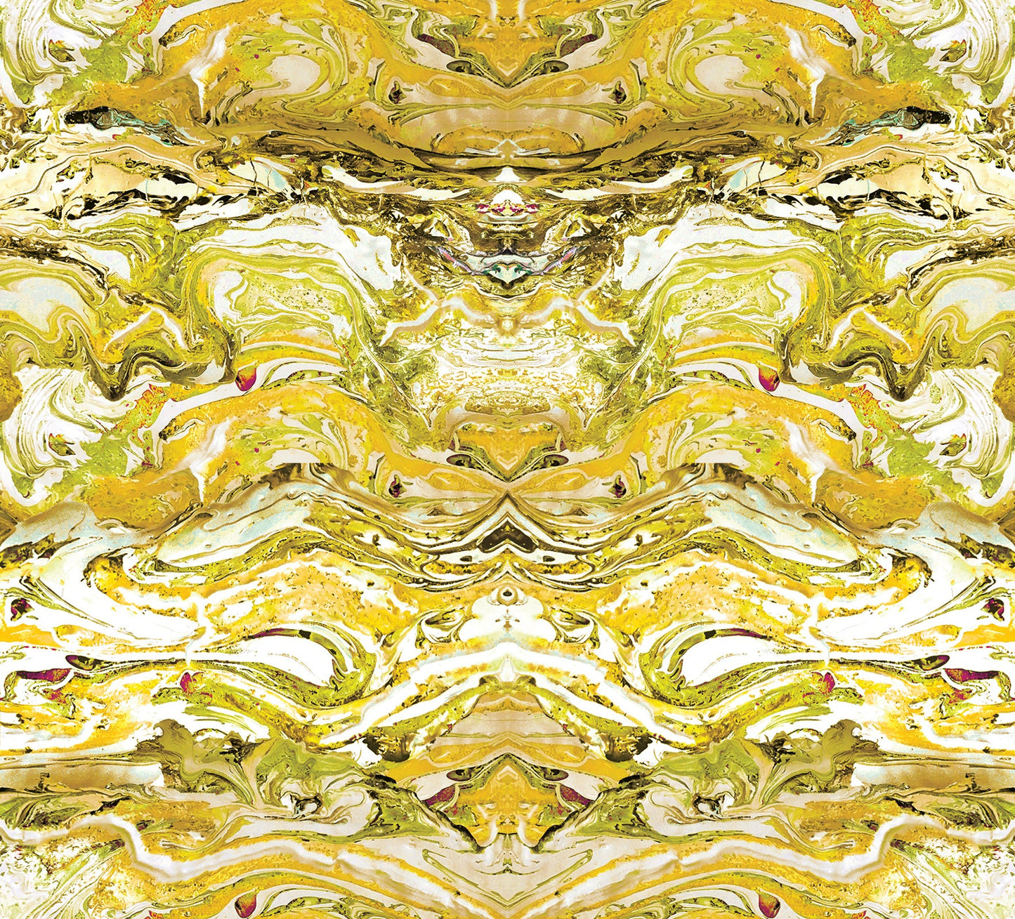 Marbled Fabric - Citrine - Petronella Hall