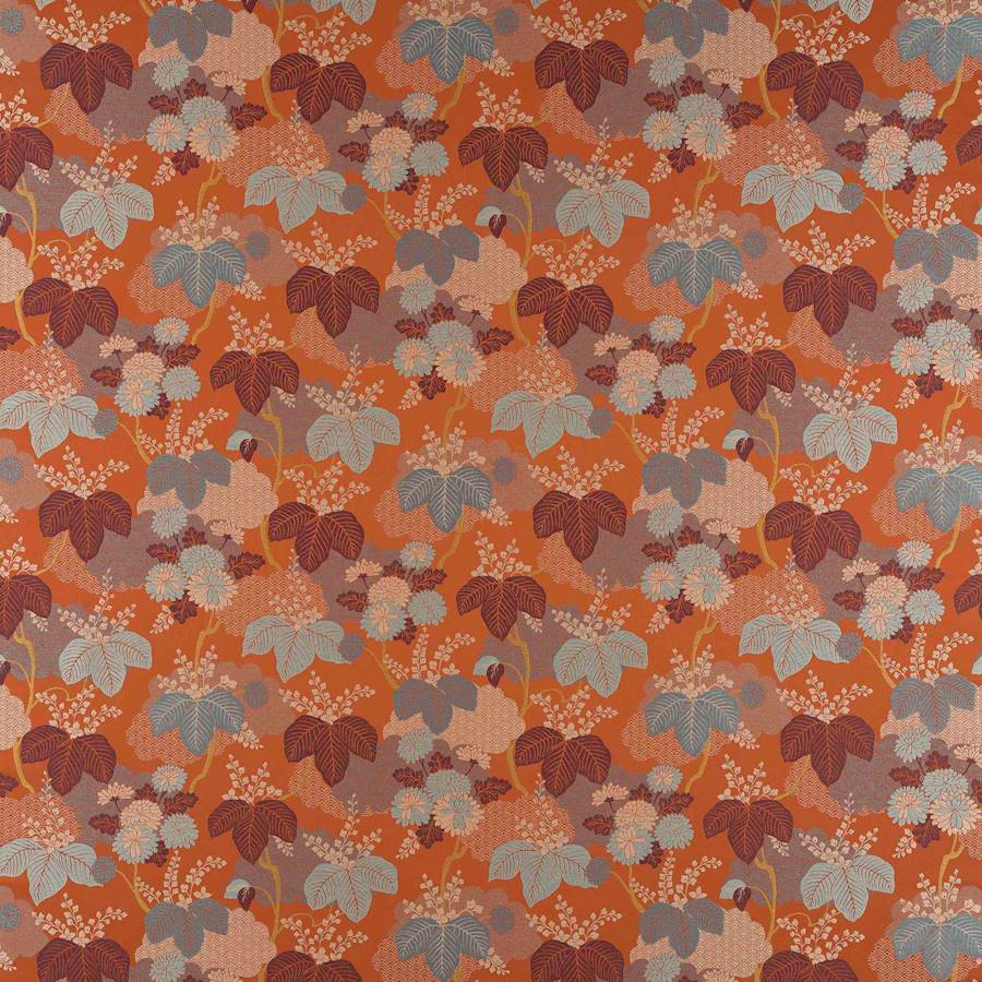 Lucia Fabric - Orange - Manuel Canovas