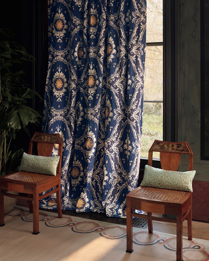 Persane Fabric - Blue - Manuel Canovas