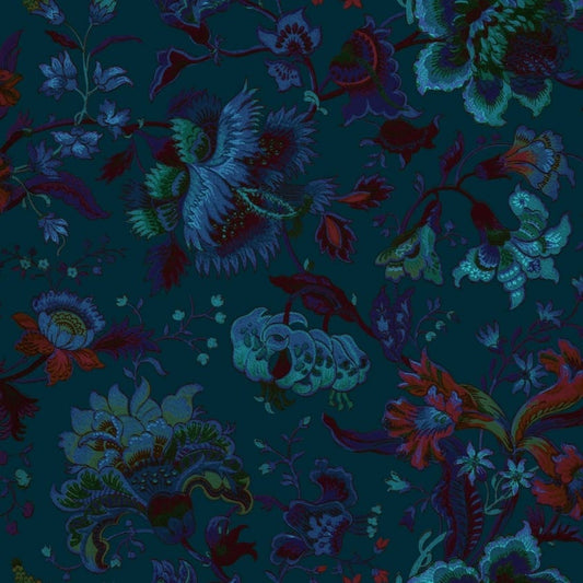 MAJORELLE Wallpaper - Petrol - House of Hackney