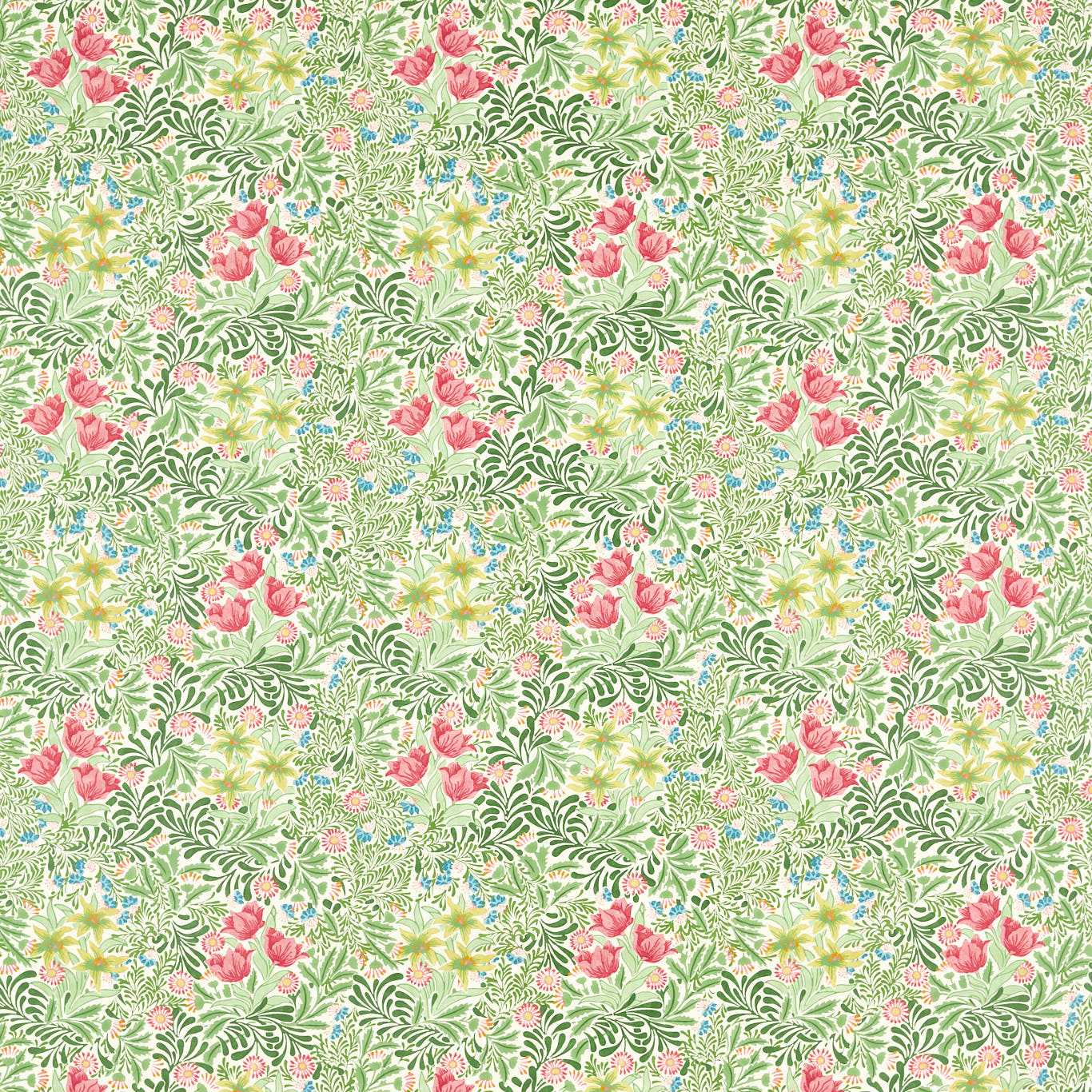 Bower Bough’s Green/Rose Fabric