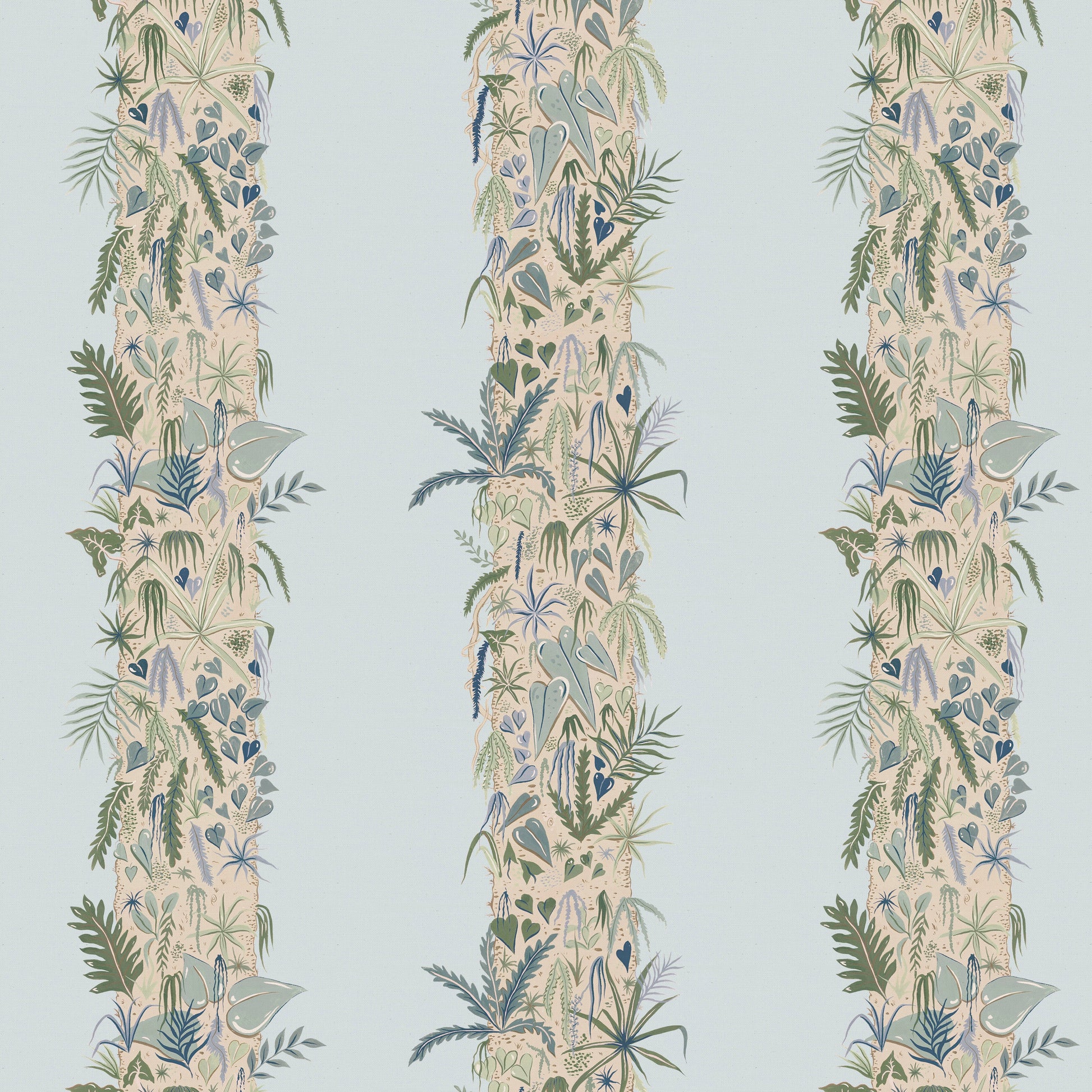 Monte Verde Wallpaper - Blue - Wear The Walls