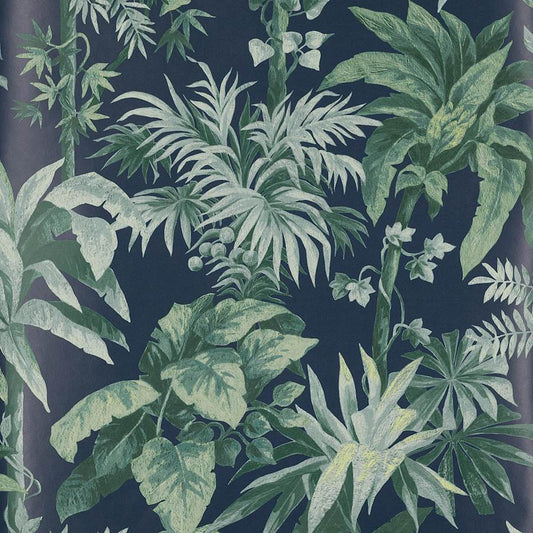 Malacca Wallpaper - Marine - 03109-03 - Manuel Canovas