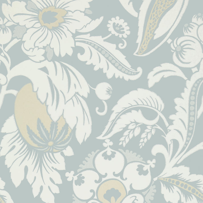 Mallorca Wallpaper - Aqua - AT6112 - Anna French