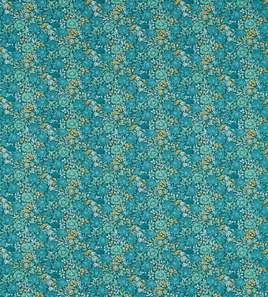 Mallow Fabric - Teal - F1680/04 - Clarke & Clarke