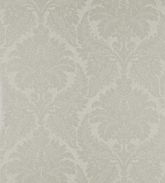 Malmaison Damask Wallpaper - Chalk - ZCON311994 - Zoffany