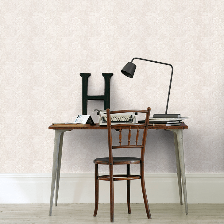 Marigold Wallpaper - Silver - 217395 - Morris Wallpaper WD