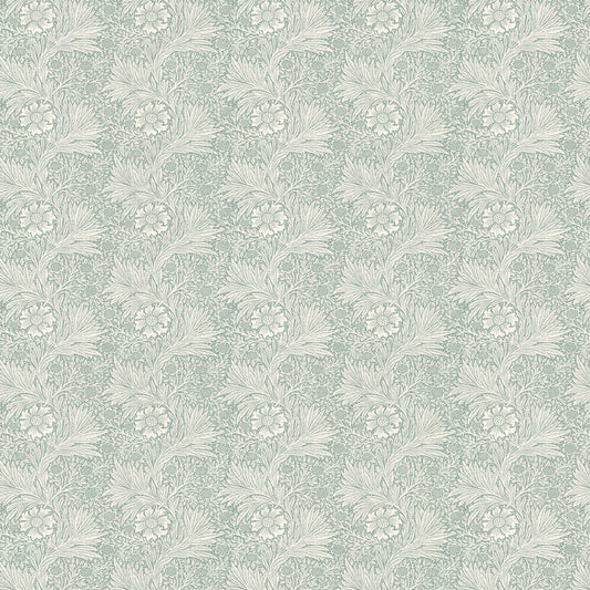 Marigold Wallpaper - Soft Teal - 217396 - Morris Wallpaper WD