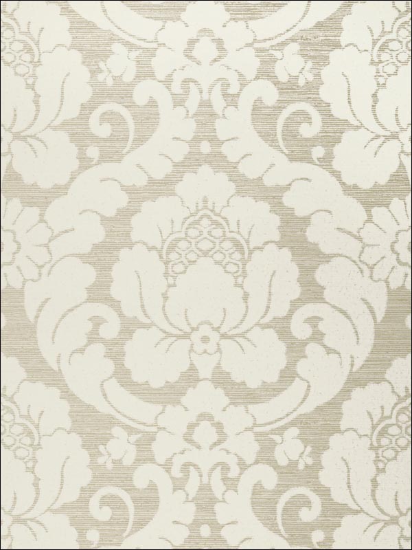 Marlow Wallpaper - Pearl - AT6128 - Anna French