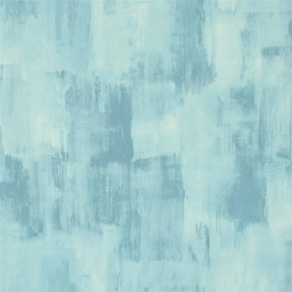 Marmorino Wallpaper - Teal - PDG653/07 - Designers Guild