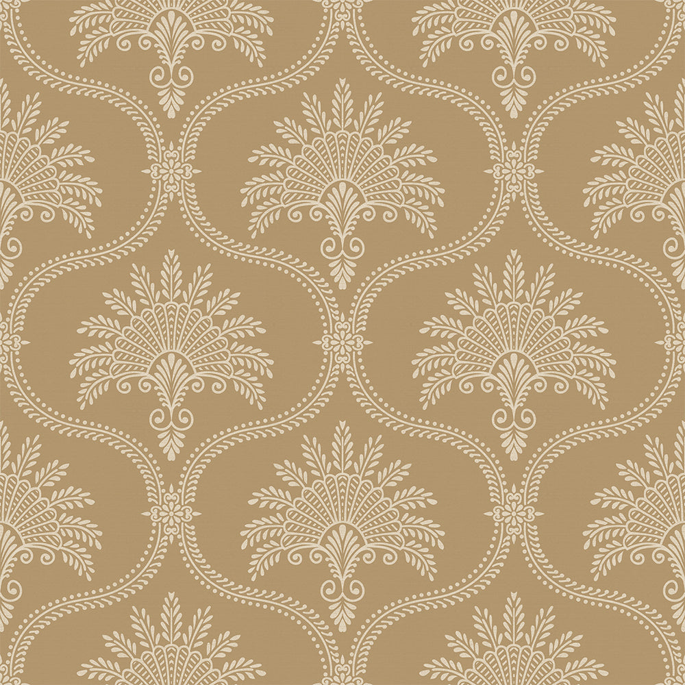 Massena Palace Wallpaper - Gold & Vintage Cream - Lucie Annabel