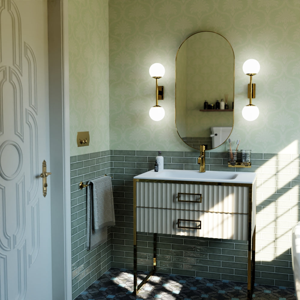 Massena Palace Wallpaper - Olive & Vintage Cream - Lucie Annabel