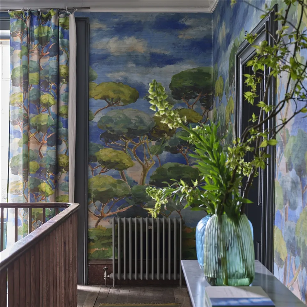Matsu Wallpaper - Cobalt - PDG1207/01 - Designers Guild