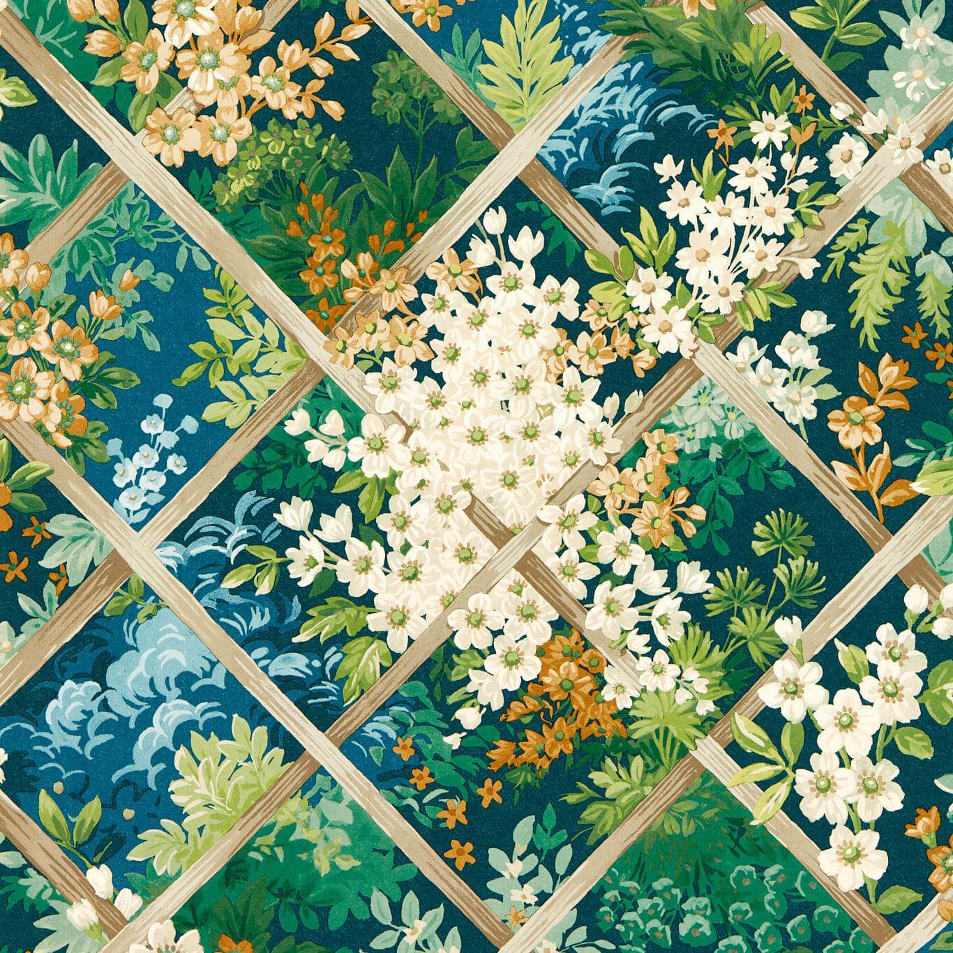 Maymont Wallpaper - Forest - Clarke & Clarke