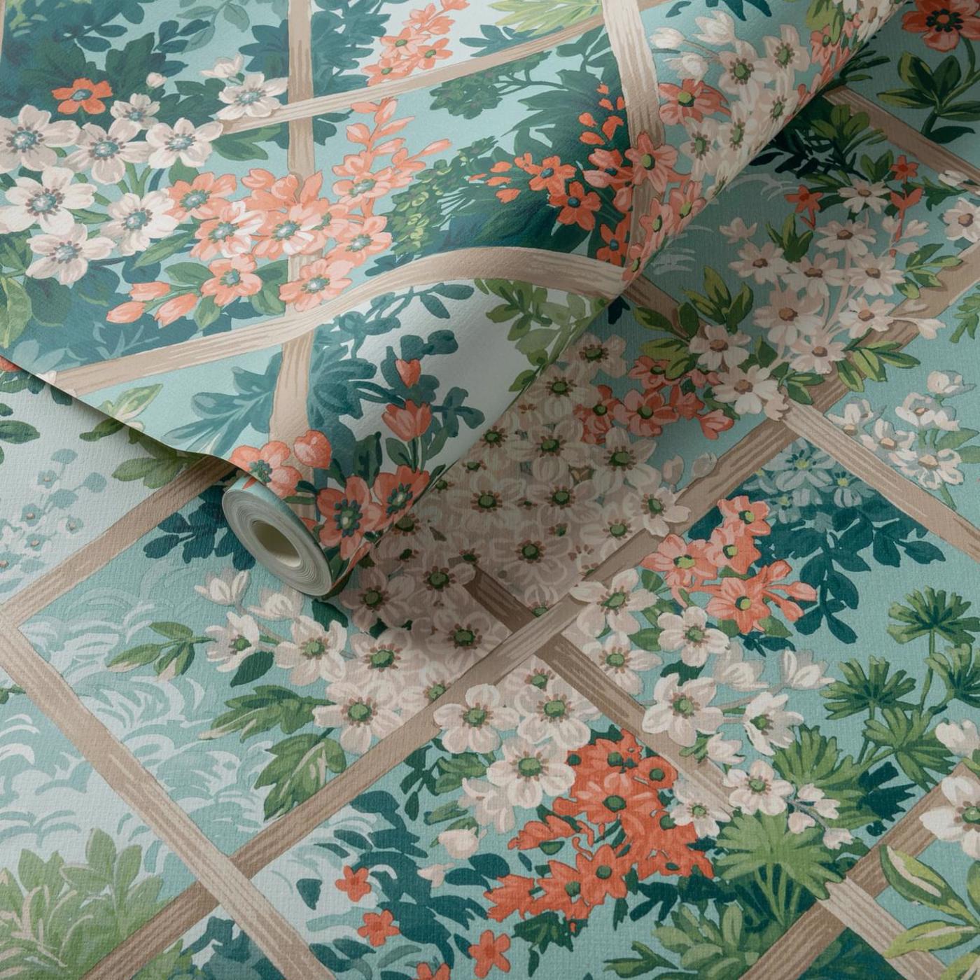 Maymont Wallpaper - Seaglass - Clarke & Clarke
