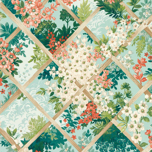 Maymont Wallpaper - Seaglass - Clarke & Clarke