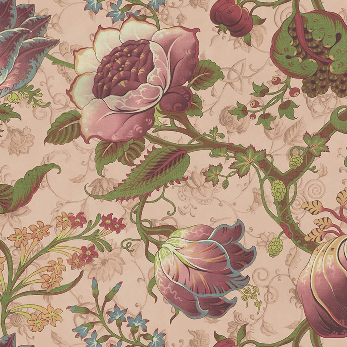 Meliora Wallpaper - Tourmaline - House of Hackney