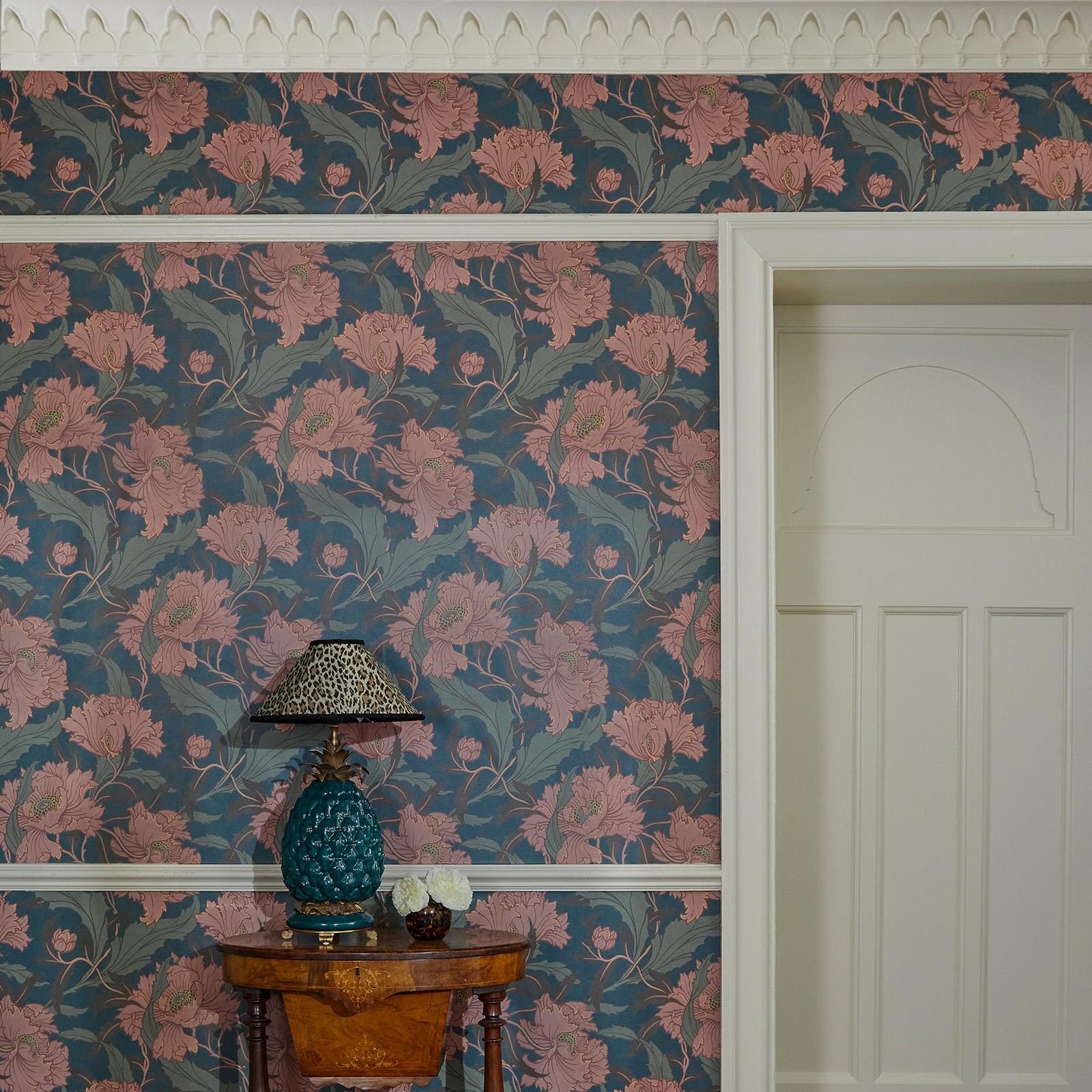 Minerva Wallpaper - Apatite - House of Hackney