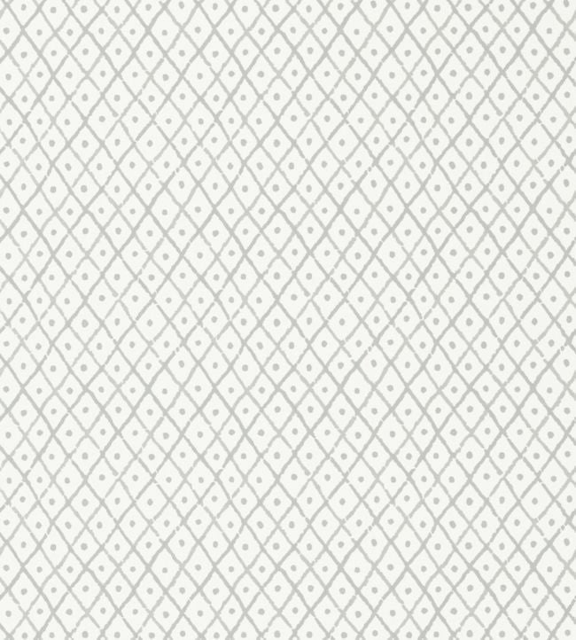 Mini Trellis Wallpaper - Grey - AT78753 - Anna French