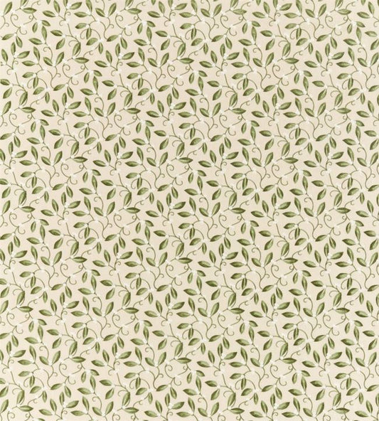 Mistletoe Embroidery Fabric - Artichoke - 236816 - Morris & Co