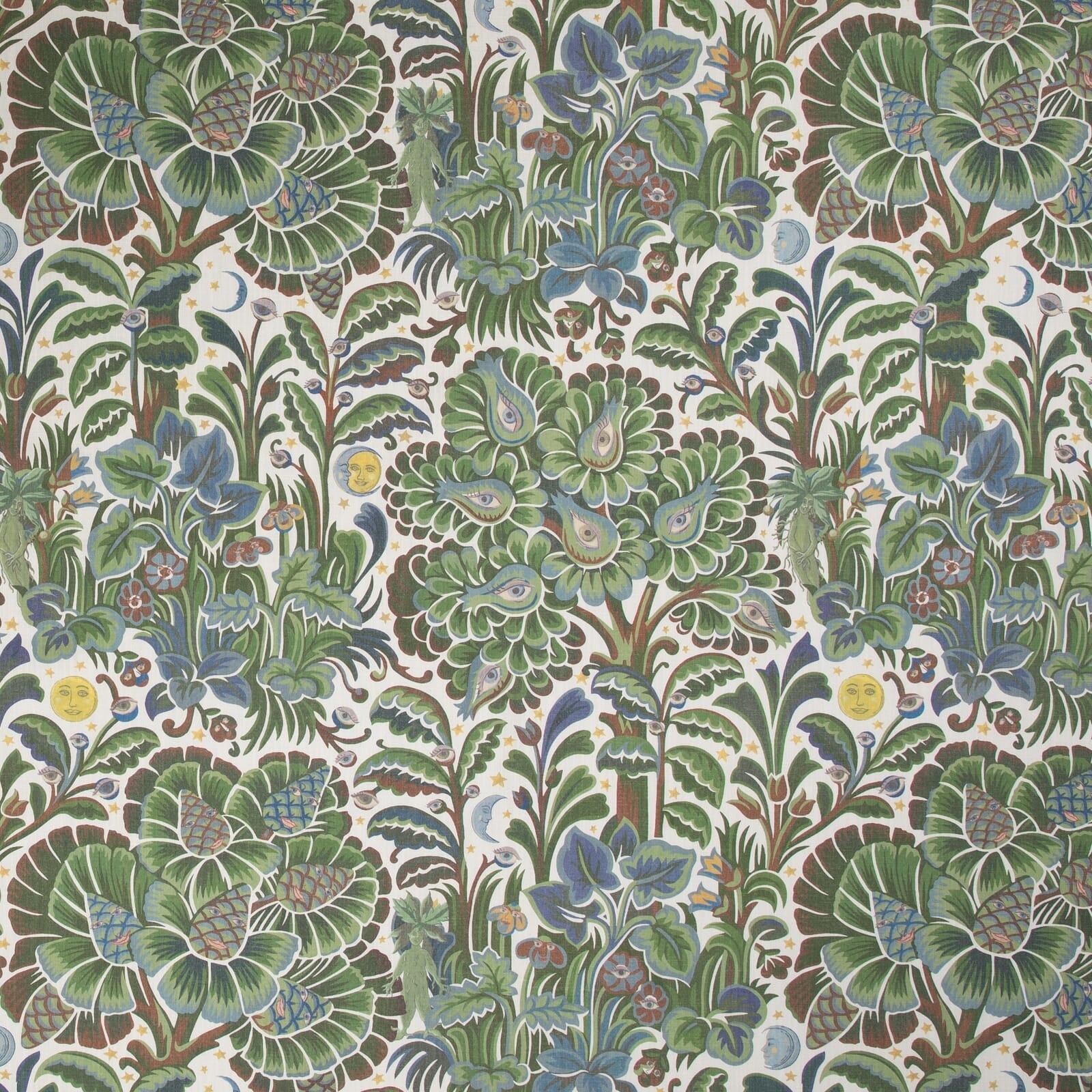 Moon Garden Wallpaper - Verde - House of Hackney