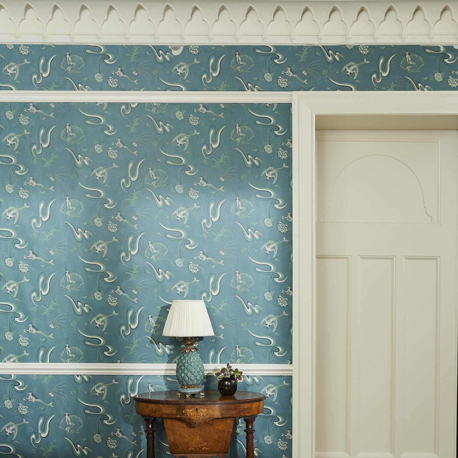 Morveren Wallpaper - Agate - House of Hackney