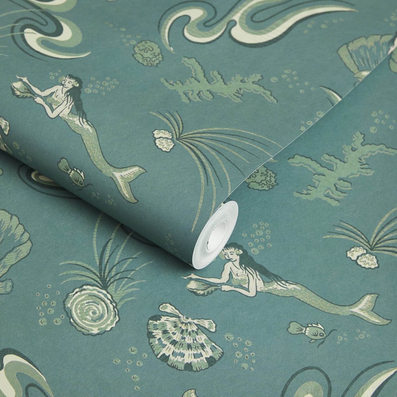 Morveren Wallpaper - Agate - House of Hackney