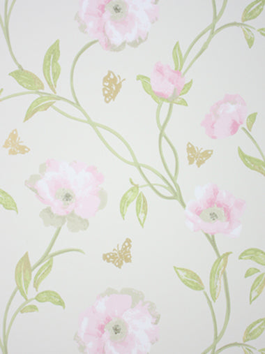 Peony Place Wallpaper - Multicolor