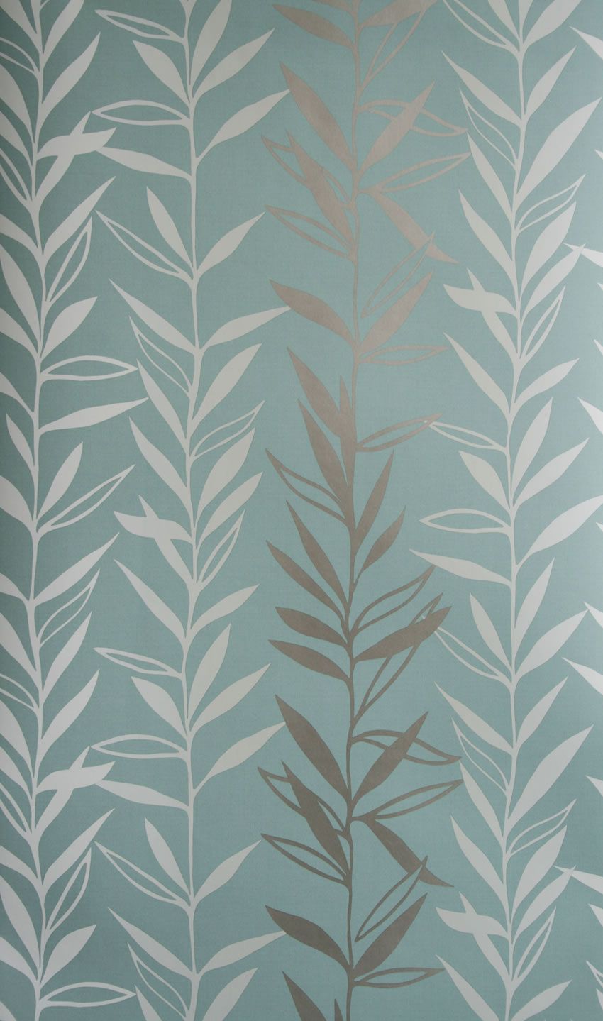 Salix Wallpaper - Blue