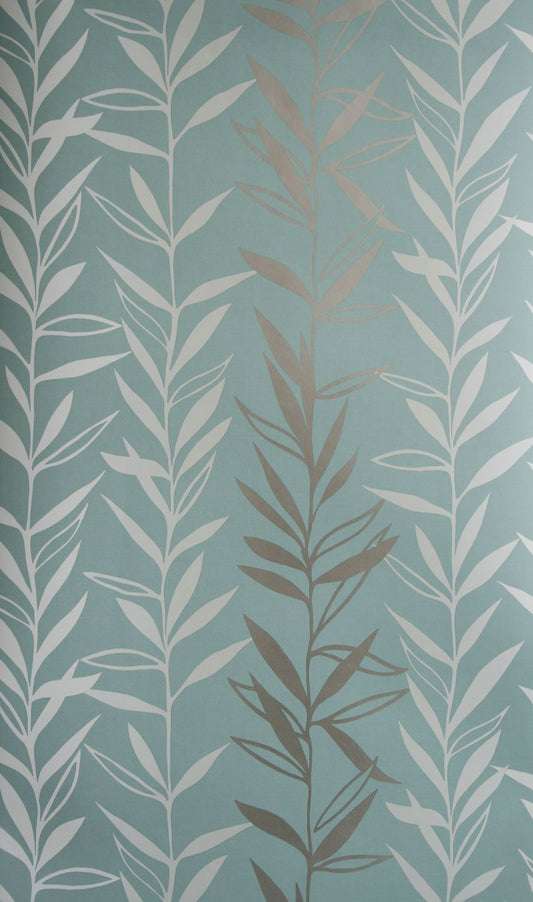 Salix Wallpaper - Blue