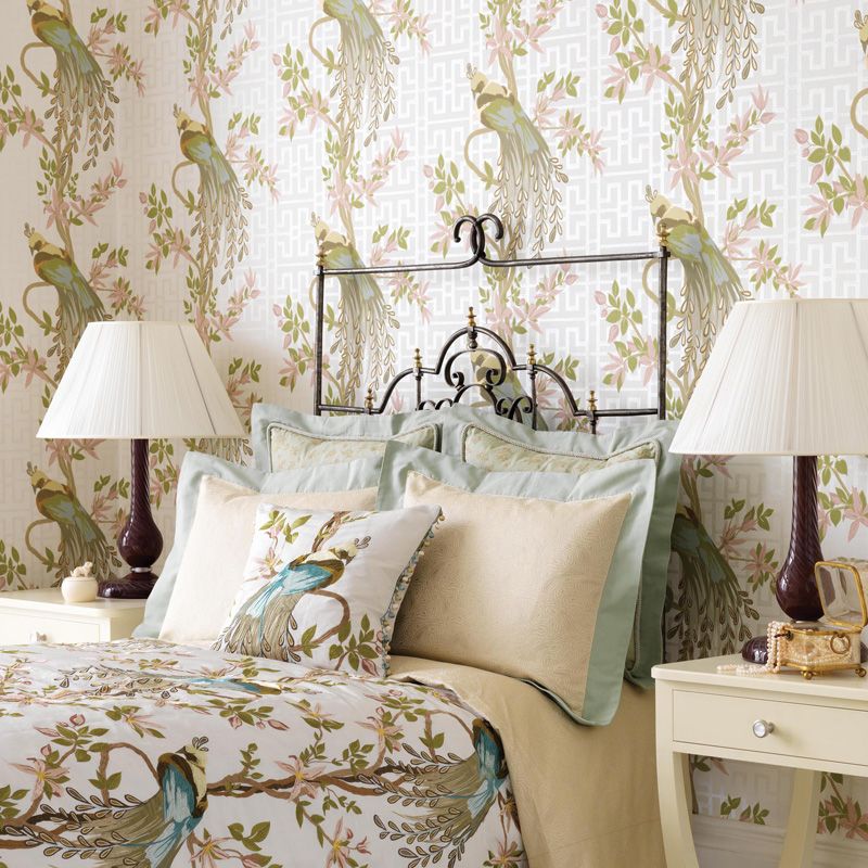 Paradiso Room Wallpaper - Green
